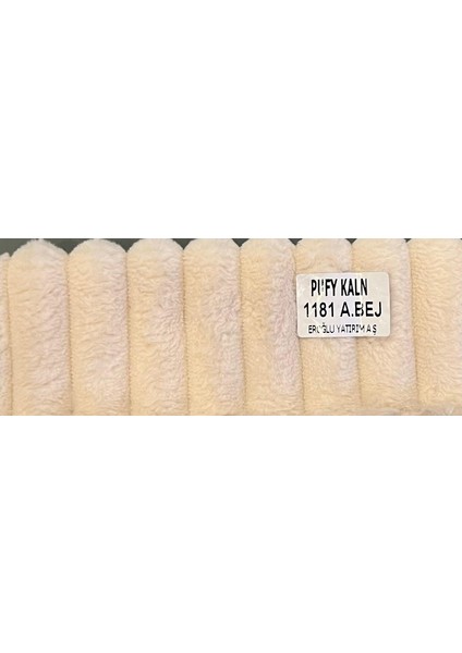 Pufy Kumaş 1181 Açık Bej Kalın