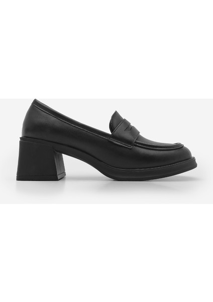 Kadın Loafer Kalın Topuklu Günlük Ayakkabı Seriz modelleri