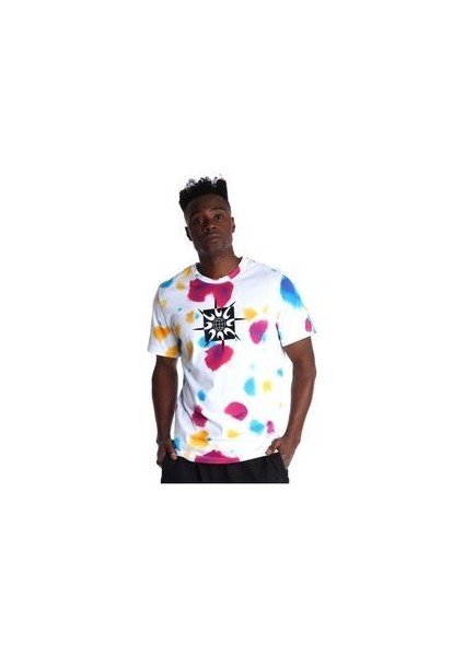 M Nsw Festival Aop Tee Erkek Beyaz Günlük Stil Tişört DQ1067-100