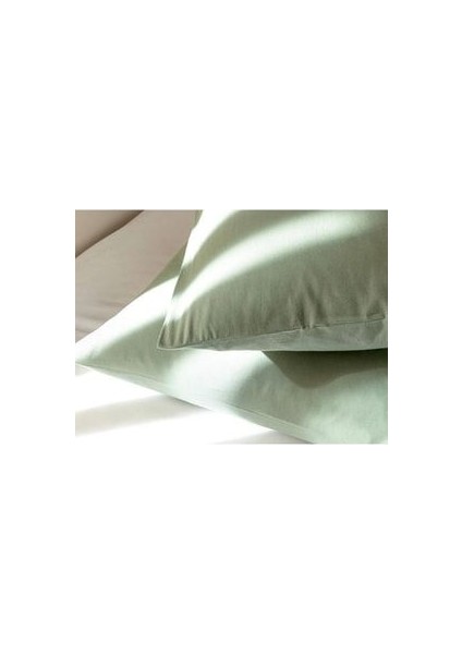 Düz Pamuklu 2'li Yastık Kılıfı 50X70 cm Çağla Yeşili 100331291888948 modelleri