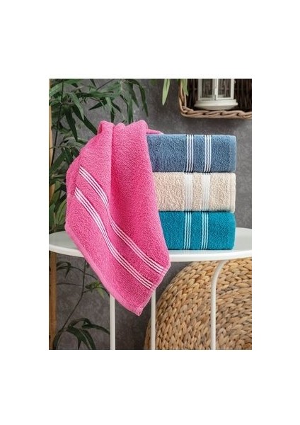 Stripe 4 Lü El & Yüz Havlu Seti fiyatları