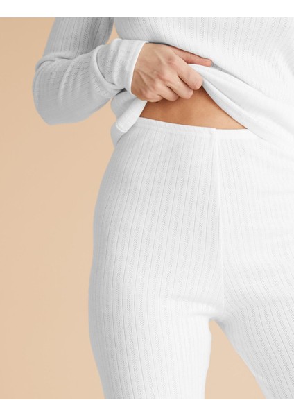 Fitil Detaylı Legging Termal Tayt fırsatları