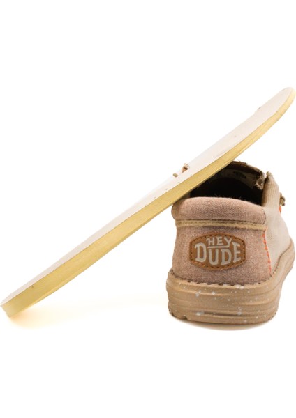 Erkek Sneaker ( Günlük) HD.40952 Hey Dude Wally Coastline Jute 40 Silver indirimleri
