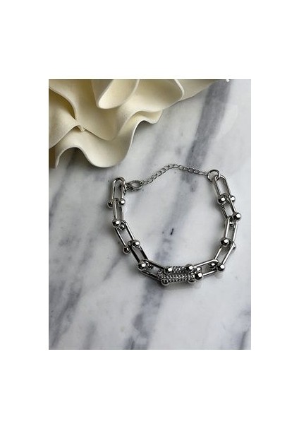 Çelik Vip Serisi Kalın Taşlı Tiffany Bileklik fiyatları