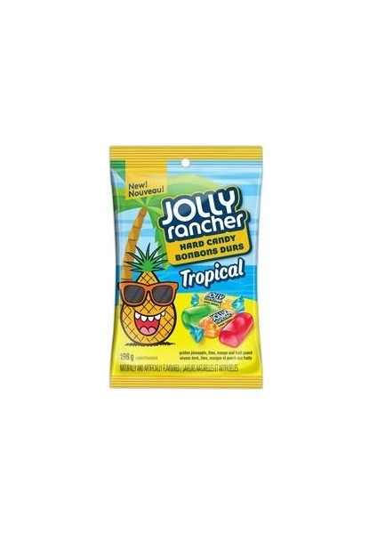 Hard Candy Bonbons Durs Tropical Şeker 198 gr