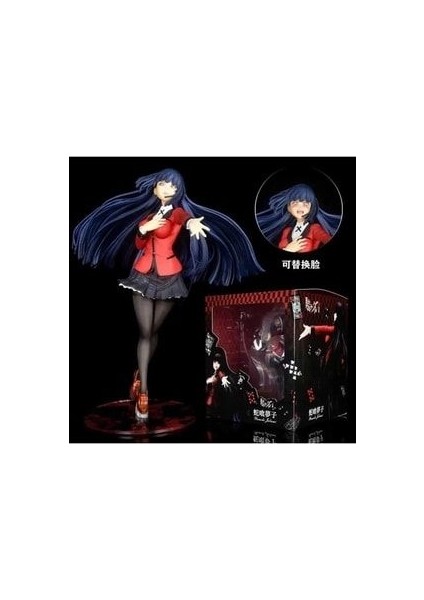 Kakegurui Jabami Yumeko Kutulu Statü Figür 20 cm Yurt Dışı Özel Ürün modelleri