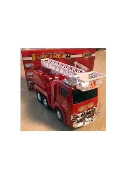 Pilli Işıklı Sirenli Oyuncak Itfaiye Arabası Vinç Hareketli Oyuncak fiyatları