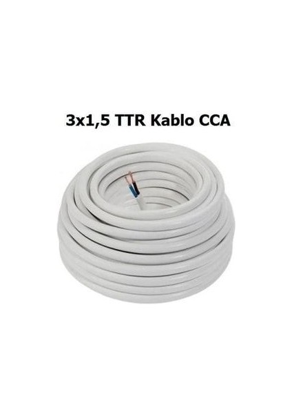 3x1.5 Ttr Kablo Cca