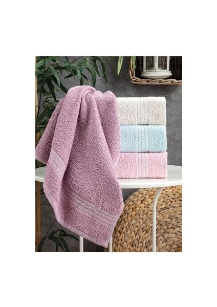 Pastel 4 Lü El & Yüz Havlu Seti fiyatları