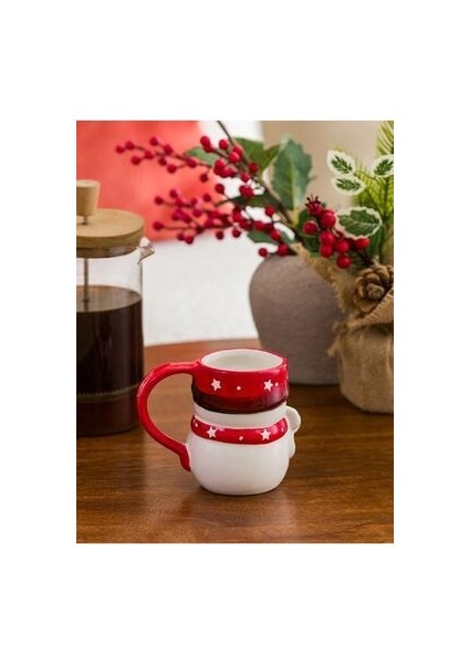 Yılbaşı Temalı Seramik Kupa 300 ml fiyatları