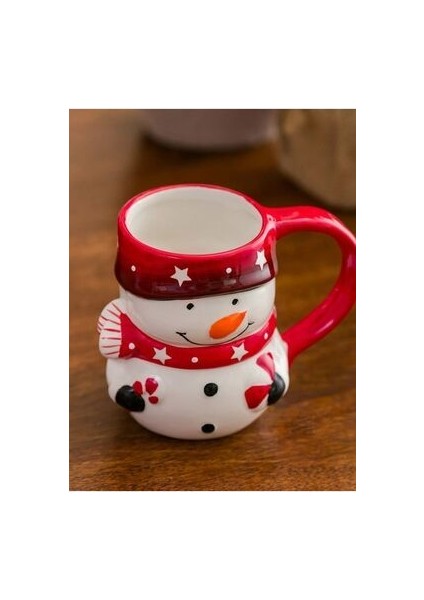 Yılbaşı Temalı Seramik Kupa 300 ml modelleri