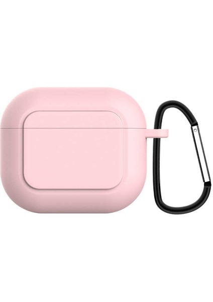 - Apple Airpods 3. Nesil - Kılıf Darbelere Karşı Dayanıklı Koruyucu Silikon Kılıf Airbag 23 - Pembe Açık - T19613