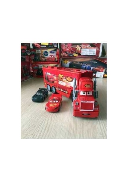 Şimşek Mcqueen Oyuncak Mc Tır Kapakları Açılabilen 2 Arabalı modelleri