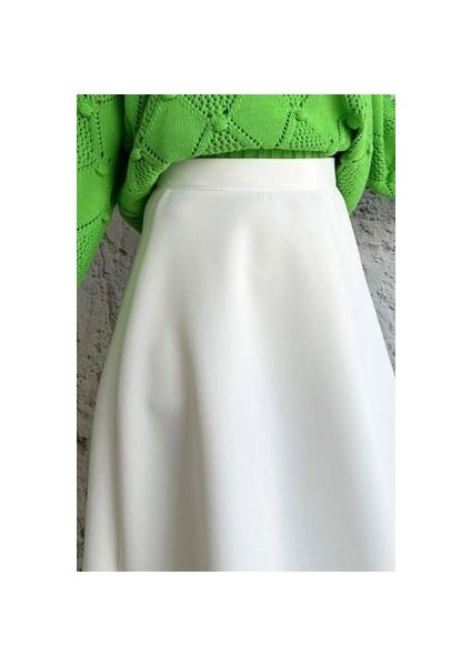 Scuba Kumaş Geniş Çan Etek indirimleri