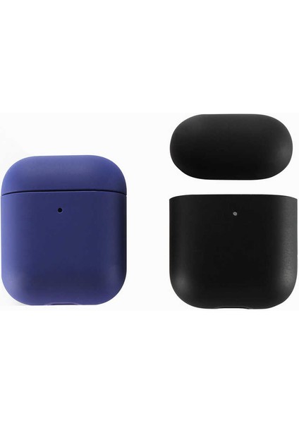 - Apple Airpods 1. Nesil - Kılıf Darbelere Karşı Dayanıklı Silk Silikon Kılıf - Saks Mavi - T13946 modelleri