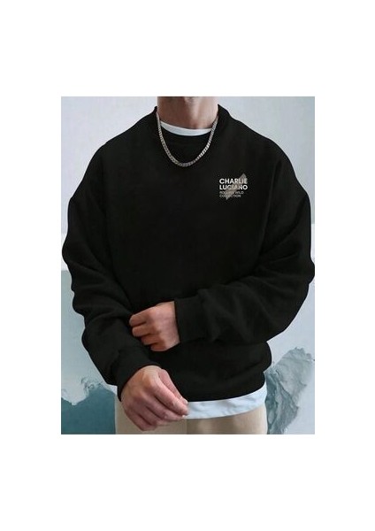 Charlie Luciano Kalın Yorgan Sweatshirt 3 Iplik