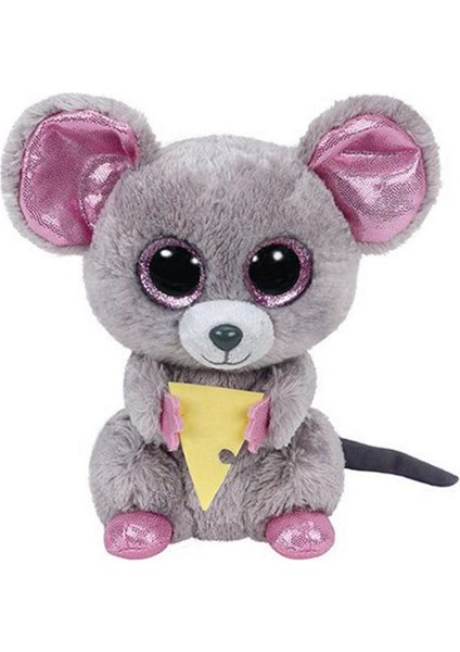 TY36192 Peluş Squeaker  Mouse With Cheese Reg