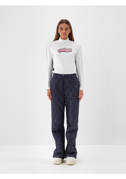 Kadın Beyaz Modal Dokulu Slim Fit Uzun Kollu Tişört