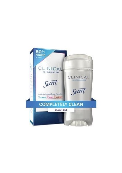 Clinical Strength Deodorant Gel 73 gr 2.6 Oz