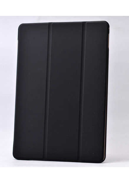 Galaxy Tab 3 7.inç SM-T210 Kılıf Smart Cover Standlı 1-1 Kılıf Siyah