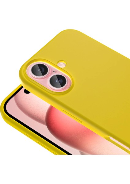 Apple iPhone 16 Plus Kılıf Magsafe Şarj Özellikli Sıvı Teknolojili Silinebilir Sert Kivi Kılıf