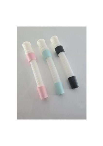 Musluk Ucu Uzatma Hortumu Plastik Silikon, Çeşme Ucu Hortumu Dar 3 Adet