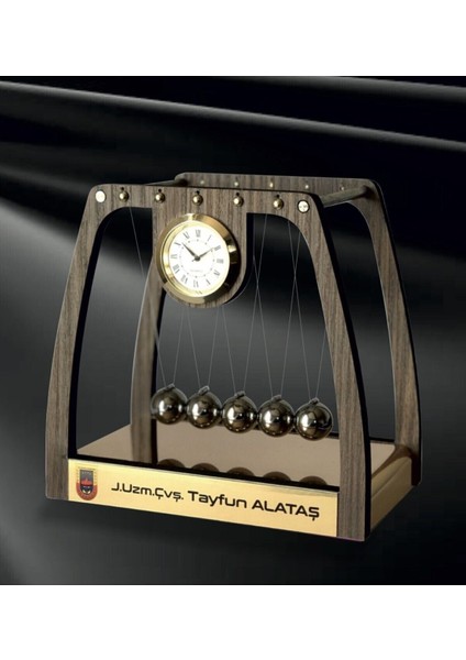 Kişiye Özel Kahverengi Ahşap Masa Üstü Denge Topları, TR Menşei fırsatları