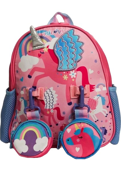 Unicorn Pembe Mini Sırt Çantası