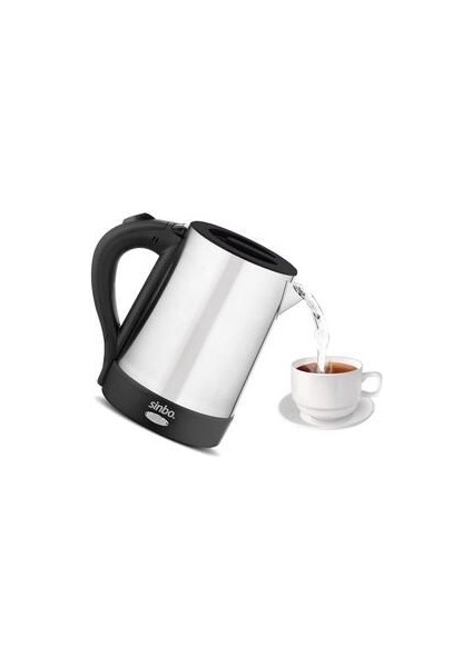 SK-8022 Kablosuz Su Isıtıcı Paslanmaz Çelik Kettle