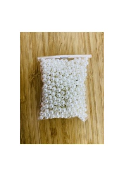 Oya, Abiye, Havlu, Patik, Kolye ve Bileklik El Işleme Plastik Inci No:5. Krem. Tahmini 420 Adet. fırsatları