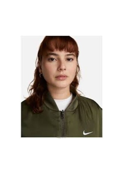 Womens Sportswear Reversible Varsity Çift Taraflı Bomber Jacket DV7876-222 fırsatları