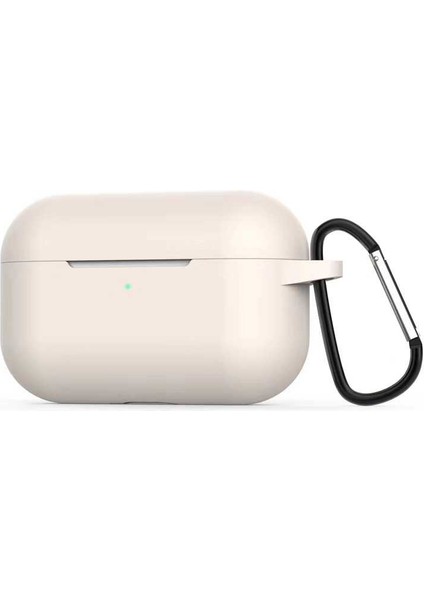 - Apple Airpods Pro - Kılıf Darbelere Karşı Dayanıklı Airbag Silikon Kılıf - Beyaz - T10871