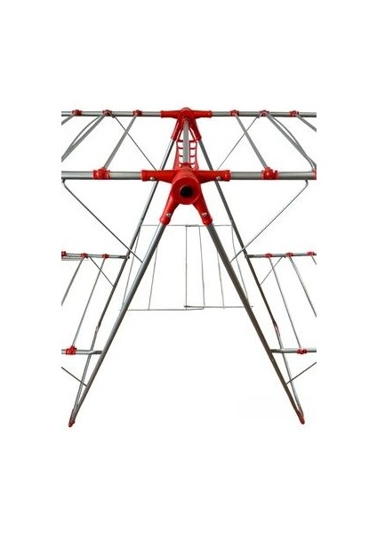 Kalın Borulu Çamaşır Kurutma Askısı Kurutmalık Çift Katlı fiyatları