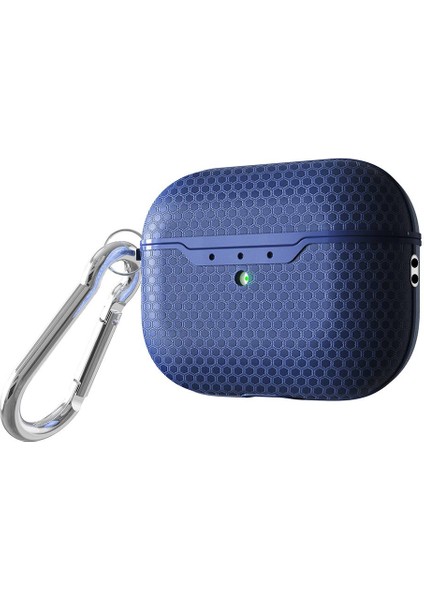 - Apple Airpods Pro 2 - Kılıf Darbelere Karşı Dayanıklı Koruyucu Silikon Kılıf Airbag 31 - Lacivert - T25650