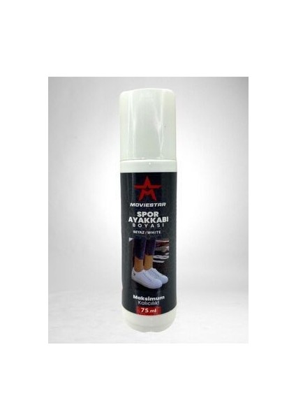 Moviestar Beyaz Tekstil ve Deri Ayakkabı Boyası 75 Ml.