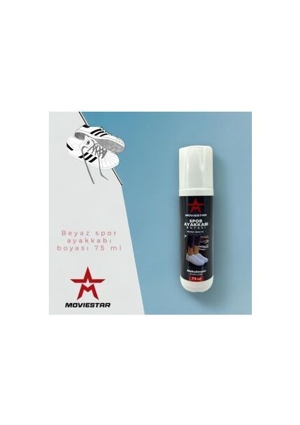 Moviestar Beyaz Tekstil ve Deri Ayakkabı Boyası 75 Ml. modelleri