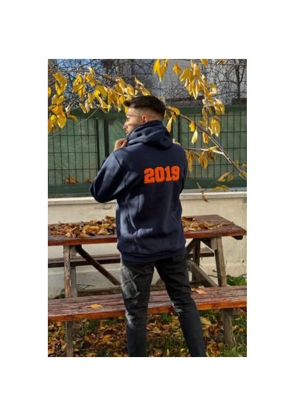 Unisex Asal Nakışlı Baskılı Içi Polarlı Oversize Kapüşonlu Kolej Hoodie Sweatshirt fırsatları