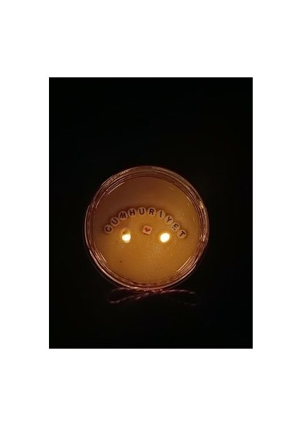 Gizli Mesaj Mum Kişiye Özel Mum Sürpriz Mum Kişiselleştirilebilir Özel Kokulu Aromati Mum