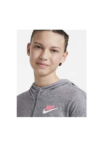 Sportswear Big Kids' (Girls') Full-Zip DA1124-091 indirimleri