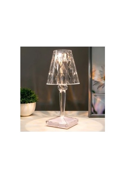 Kumandalı Dekoratif Şarjlı Abajur Kristal Masa Lambası Dokunmatik Romantik Akrilik LED Gece Lambası fiyatları