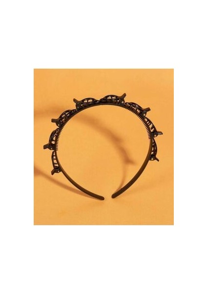 Mina Hobi Siyah Renk Saç Bükücü Taç Saç Bandı fiyatları