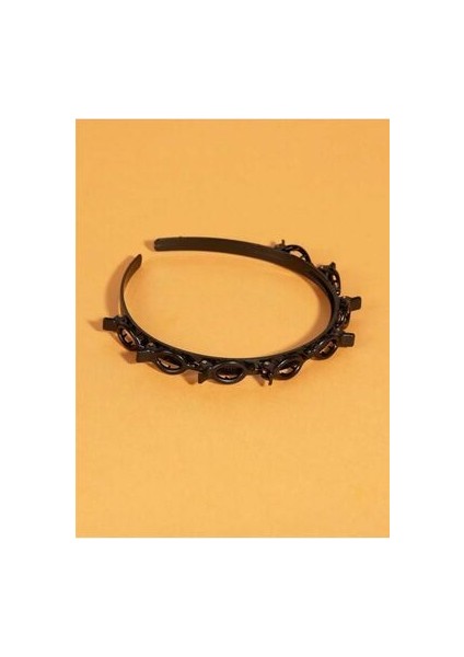 Mina Hobi Siyah Renk Saç Bükücü Taç Saç Bandı modelleri