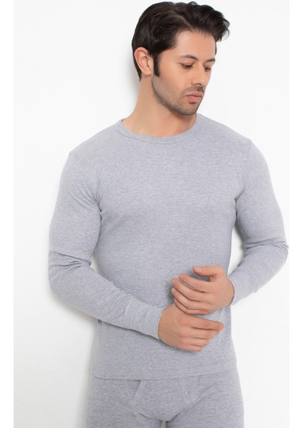 1028 Pamuk Erkek Body/üst Içlik Gri ONL-00307