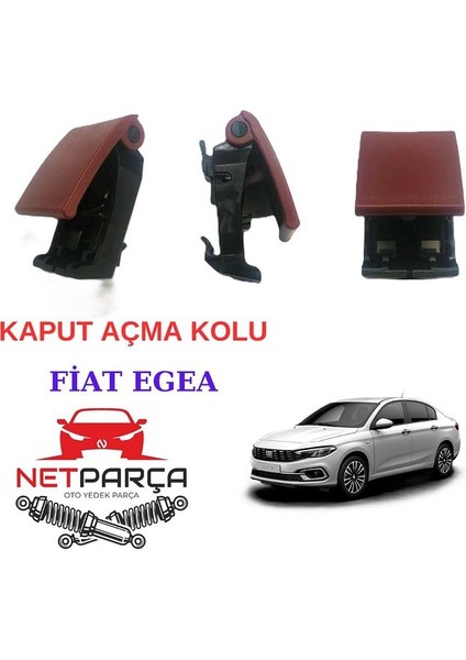 Fiat Egea Uyumlu Motor Kaput Iç Açma Kolu 735642680