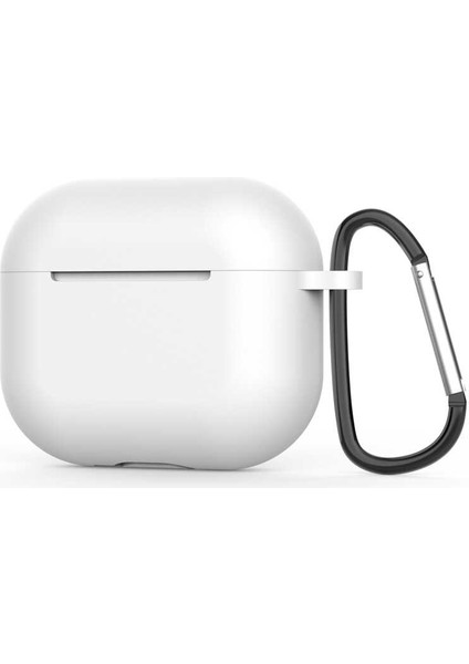 - Apple Airpods 3. Nesil - Kılıf Darbelere Karşı Dayanıklı Koruyucu Silikon Kılıf Airbag 28 - Beyaz - T22692