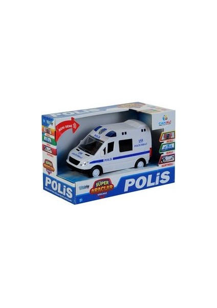 Işıklı Sesli Pilli Polis Ekip Arabası - Mavi Su Dünyası modelleri
