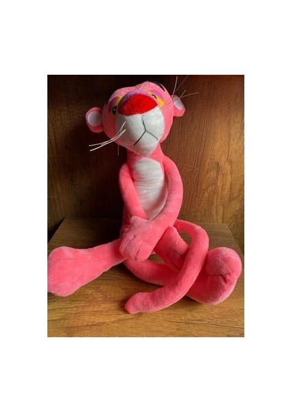 Pink Pather Pembe Panter 65CM Pink Panther Peluş Oyuncak Pembe Panter Figürü