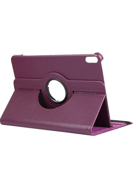 Honor Pad 8 12.inç Kılıf Yatay Dikey Dönen Standlı Kılıf Mor