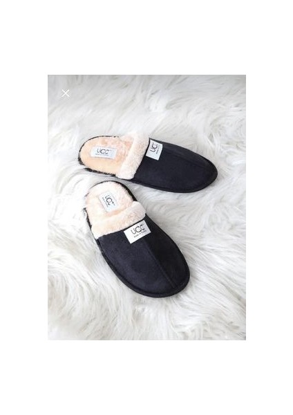 Içi Kürklü Ev Terliği