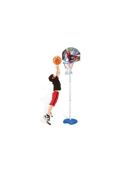 Spiderman Ayaklı Basketbol Set Çocuk Basket POTASI-3404